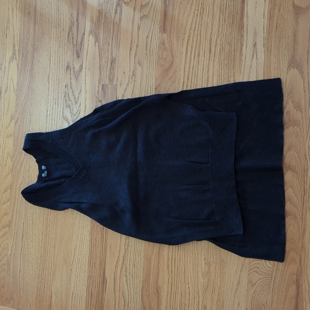 Navy Tunic Tank Sweater from Anthropologie